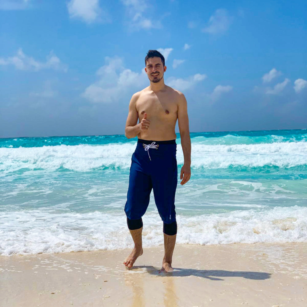 Swim Shorts For Below The Knee Men's Shorts Long Board Shorts