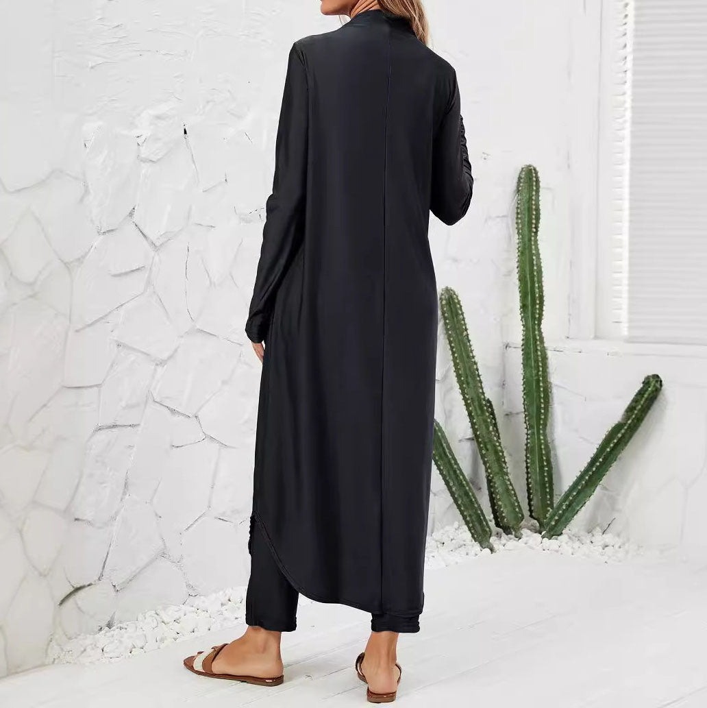 ZAYFA Women's Full Length Modest Swimsuit | 3-Piece Set